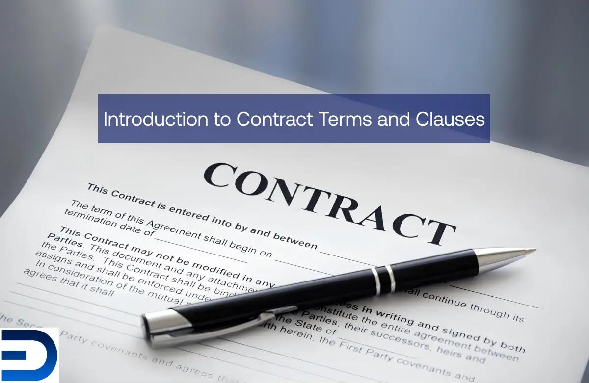 Introduction to Contract Terms and Clauses